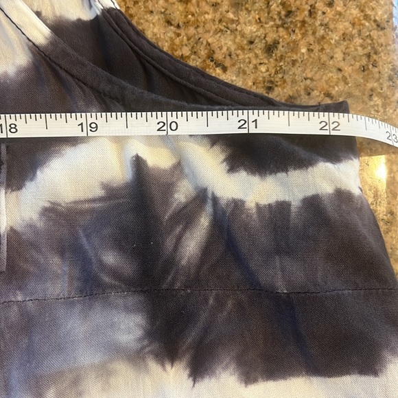 A.N.A Black Tie Dye Top sz XL - Picture 6 of 6